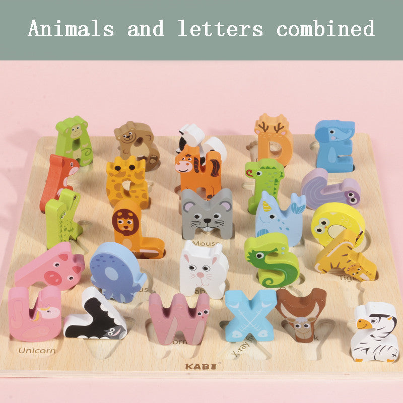 Early Learning Alphabet Recognition Board With 26 Letters
