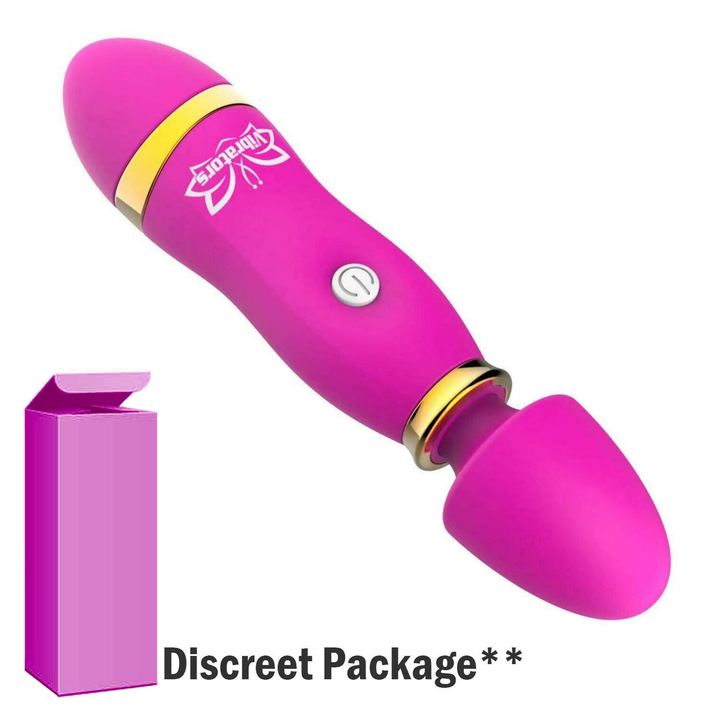 Waterproof-Vibrator-Bullet-G-Spot-Dildo-Clit-Massager-Vibe-Couple-Women-Sex-Toy